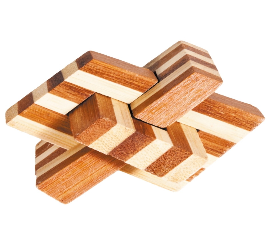 IQ-Test, bamboo puzzle, Chain Knot