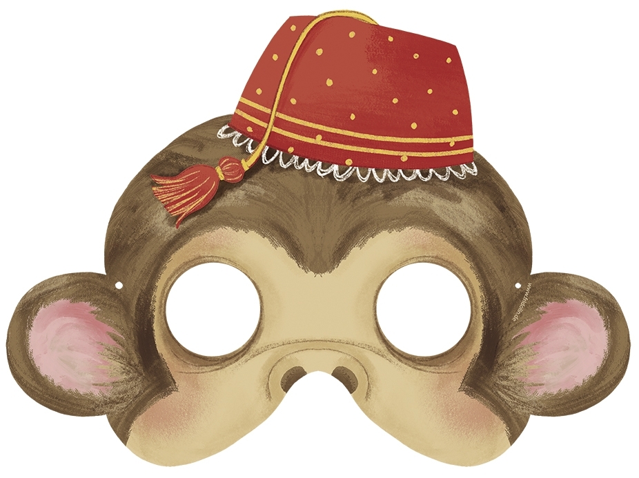 Mask Set, Exotic Animals