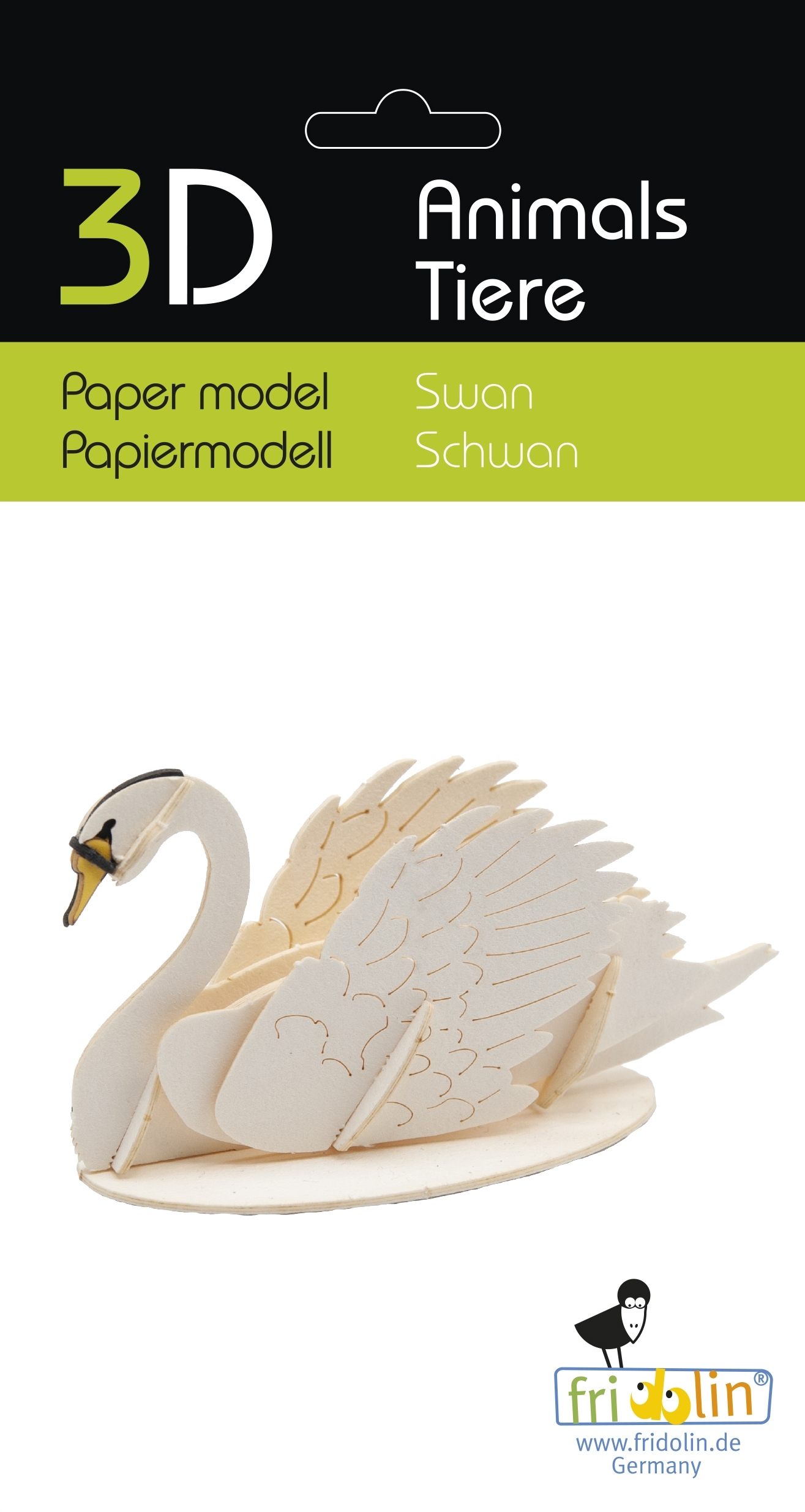 3D model, swan