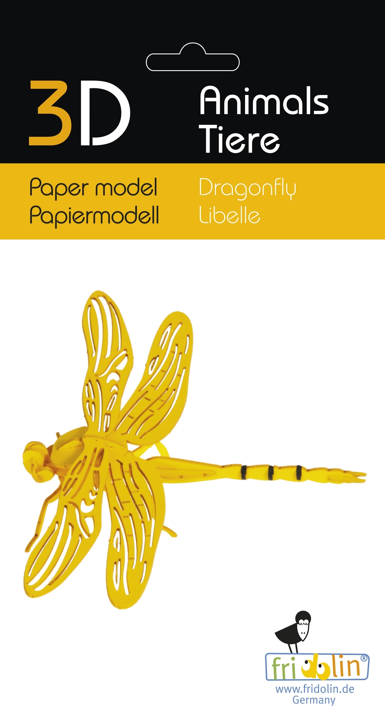 3D model, dragonfly