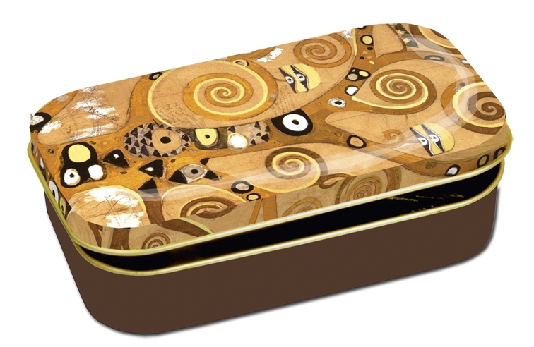 art box, metal, Klimt, Tree of Life